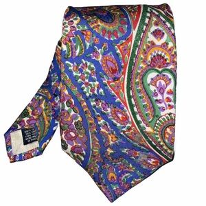 Frank Stella New York Tie Flower 100%  SILK Made in Italy